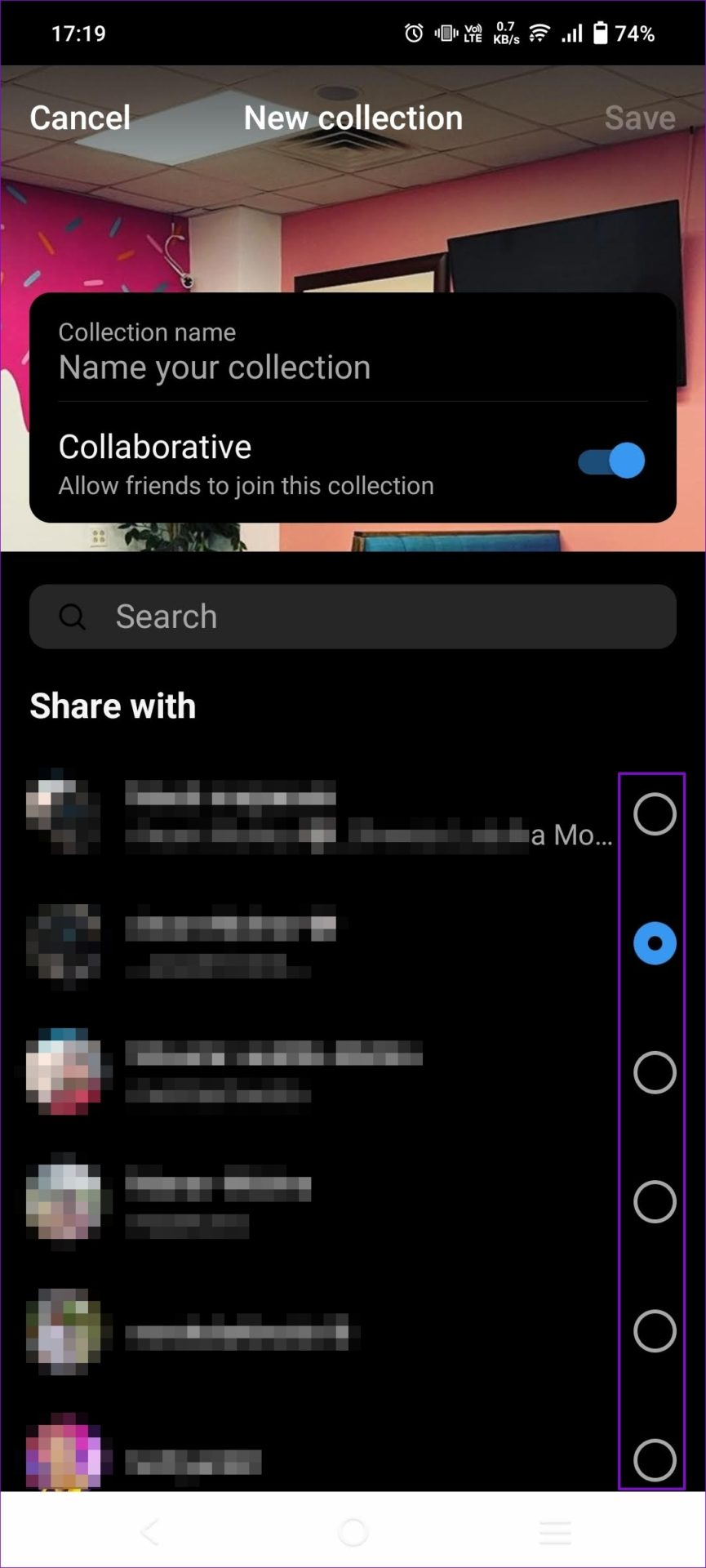 Add People to Collaborative Collection