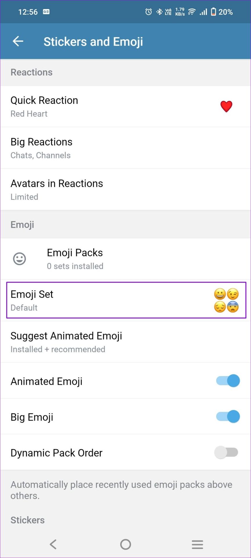 Telegram X Emoji Set