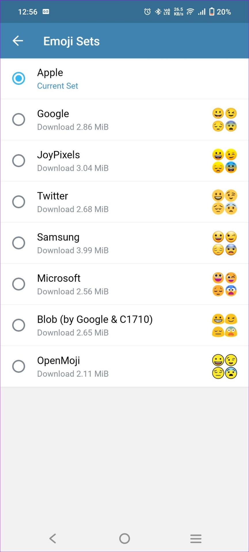 Telegram Emoji Sets